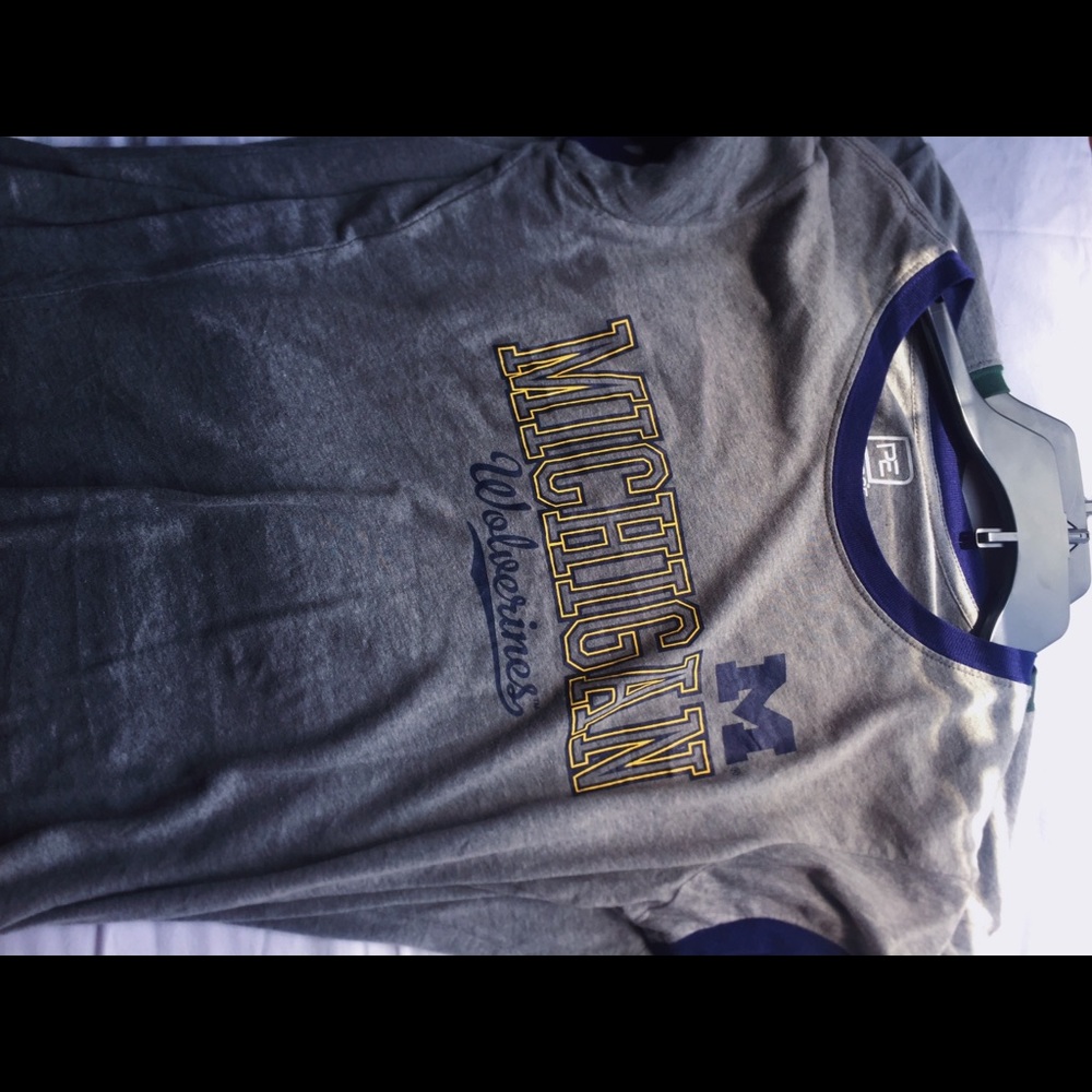 Michigan & Michigan State Tee